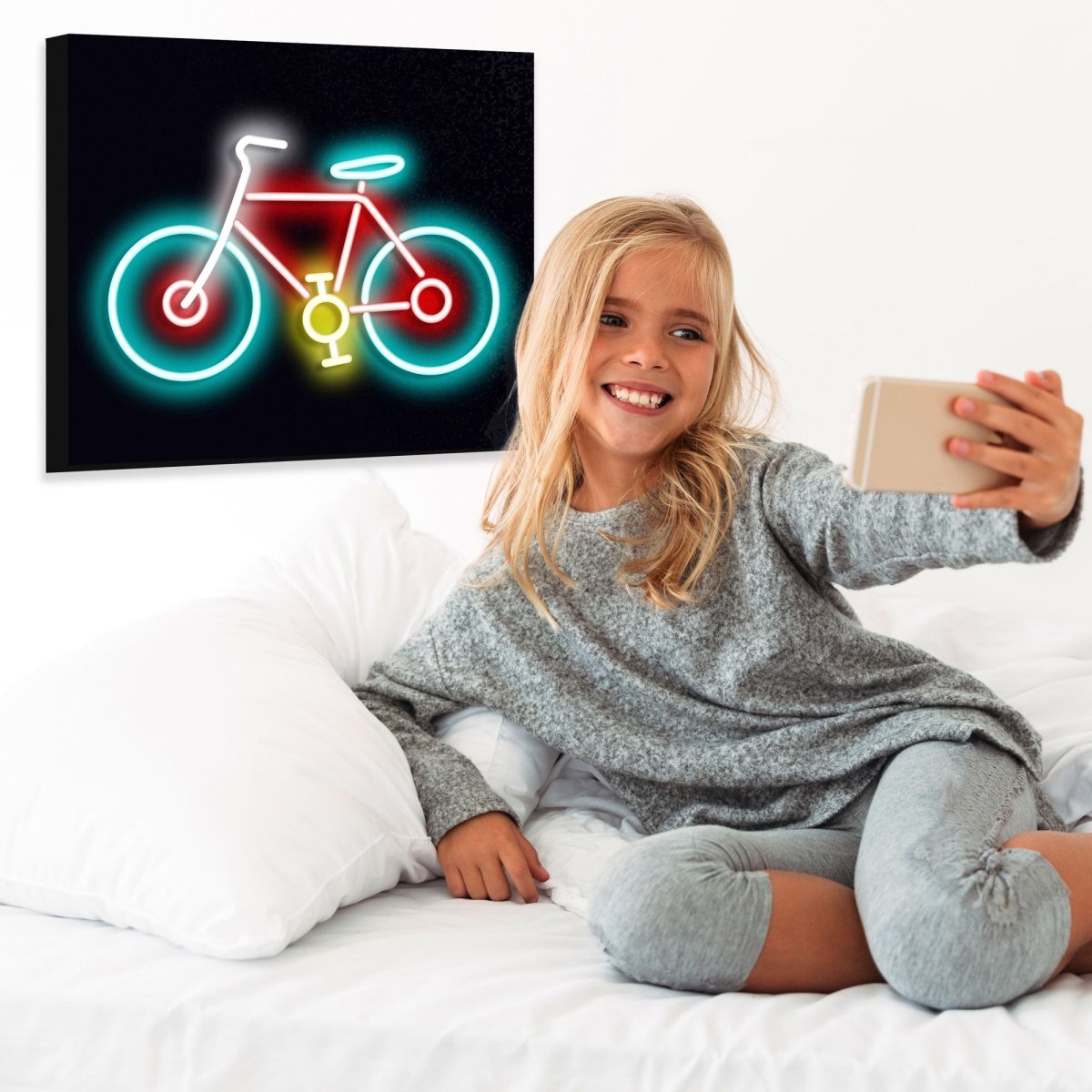 Personalised LED Neon Sign BIKE - ScentiMelti Home Fragrance, Beauty & Gifts UK