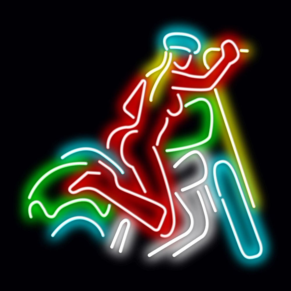 Personalised LED Neon Sign BIKER - ScentiMelti Home Fragrance, Beauty & Gifts UK