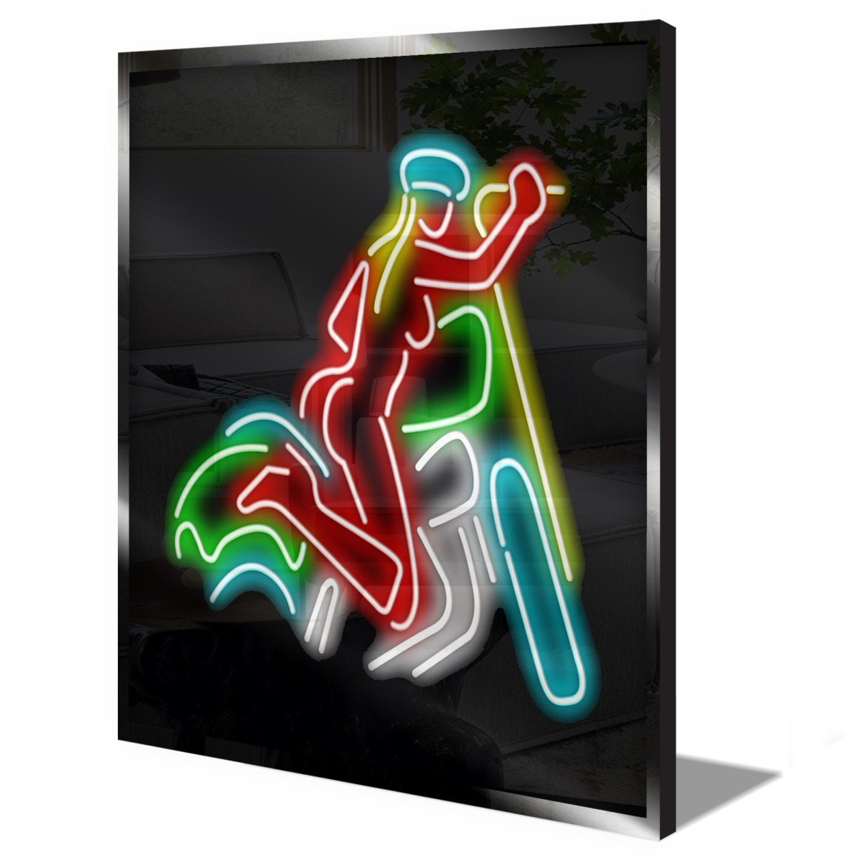 Personalised LED Neon Sign BIKER - ScentiMelti Home Fragrance, Beauty & Gifts UK