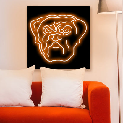 Personalised LED Neon Sign BULLDOG - ScentiMelti Home Fragrance, Beauty & Gifts UK