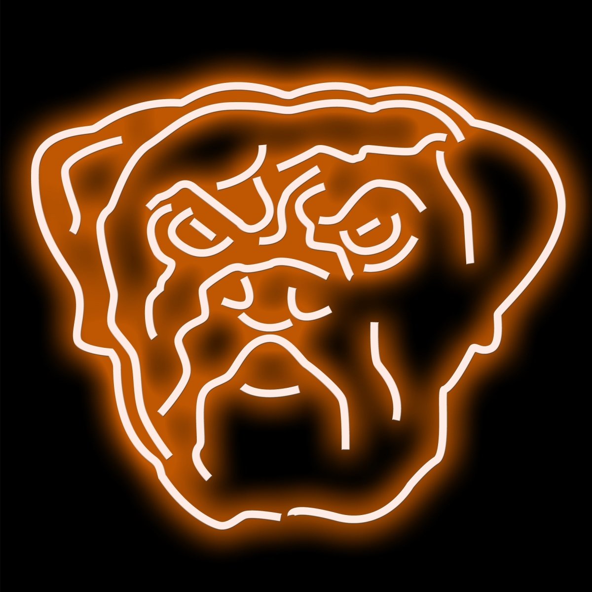 Personalised LED Neon Sign BULLDOG - ScentiMelti Home Fragrance, Beauty & Gifts UK