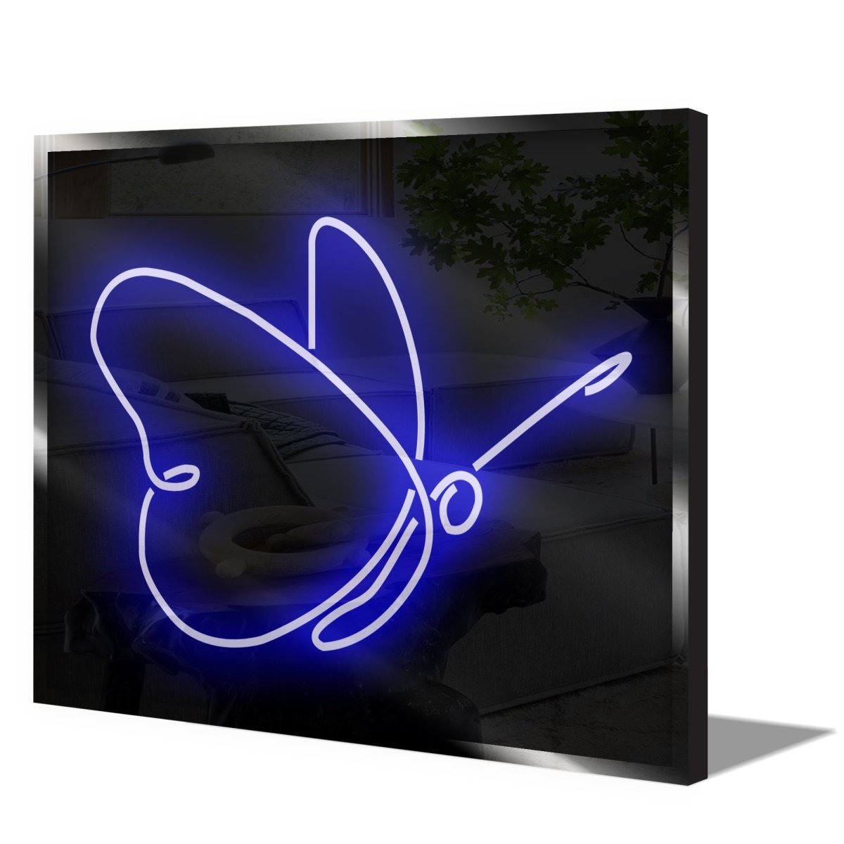 Personalised LED Neon Sign BUTTERFLY madaboutneon ScentiMelti Wax Melts