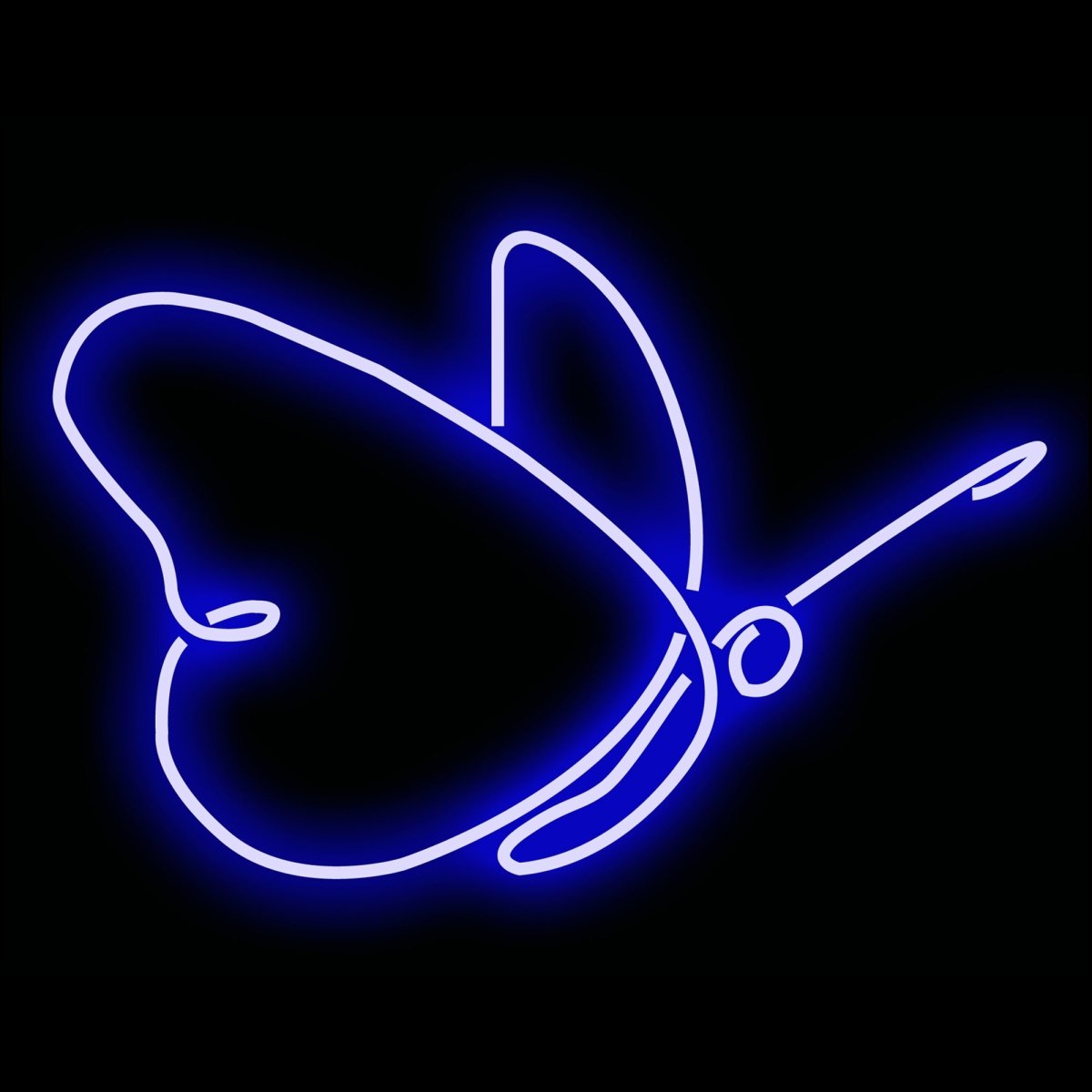 Personalised LED Neon Sign BUTTERFLY madaboutneon ScentiMelti Wax Melts