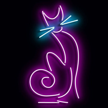 Personalised LED Neon Sign CAT - ScentiMelti Home Fragrance, Beauty & Gifts UK