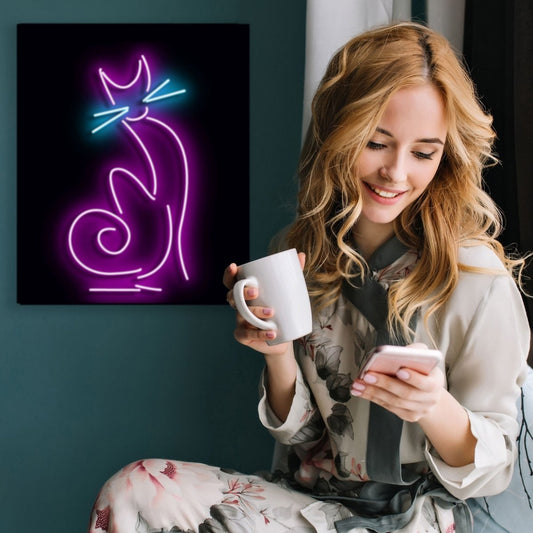 Personalised LED Neon Sign CAT - ScentiMelti Home Fragrance, Beauty & Gifts UK