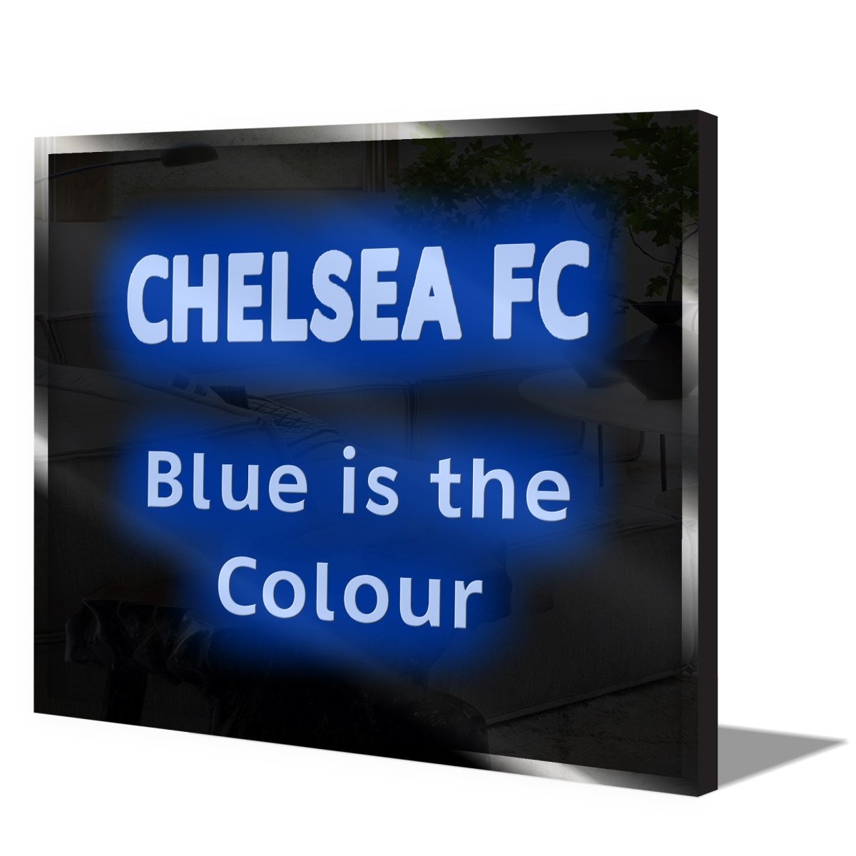 Personalised LED Neon Sign CHELSEA FC - ScentiMelti Home Fragrance, Beauty & Gifts UK