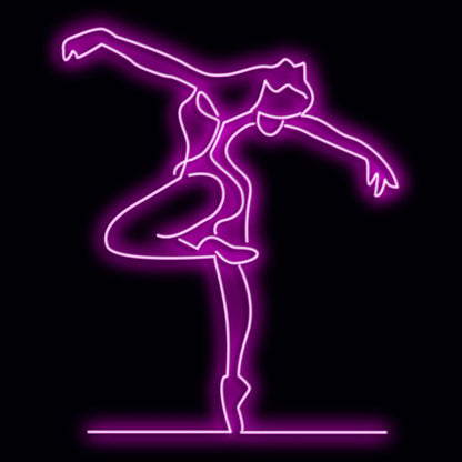 Personalised LED Neon Sign DANCER - ScentiMelti Home Fragrance, Beauty & Gifts UK