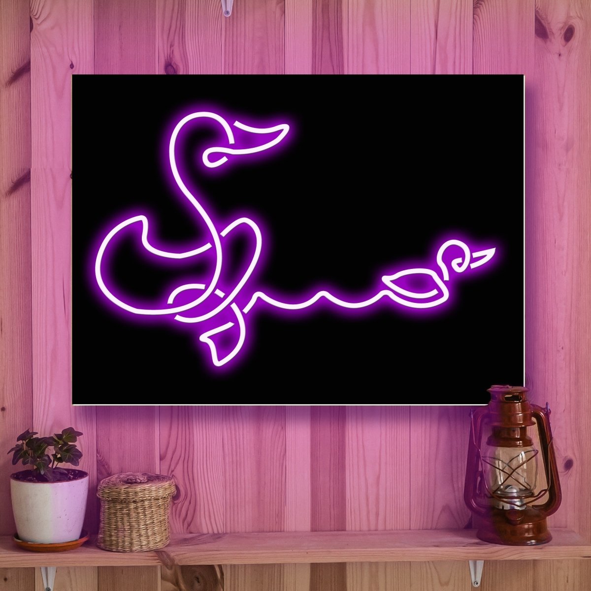 Personalised LED Neon Sign DUCKNDUCKLING - ScentiMelti Home Fragrance, Beauty & Gifts UK