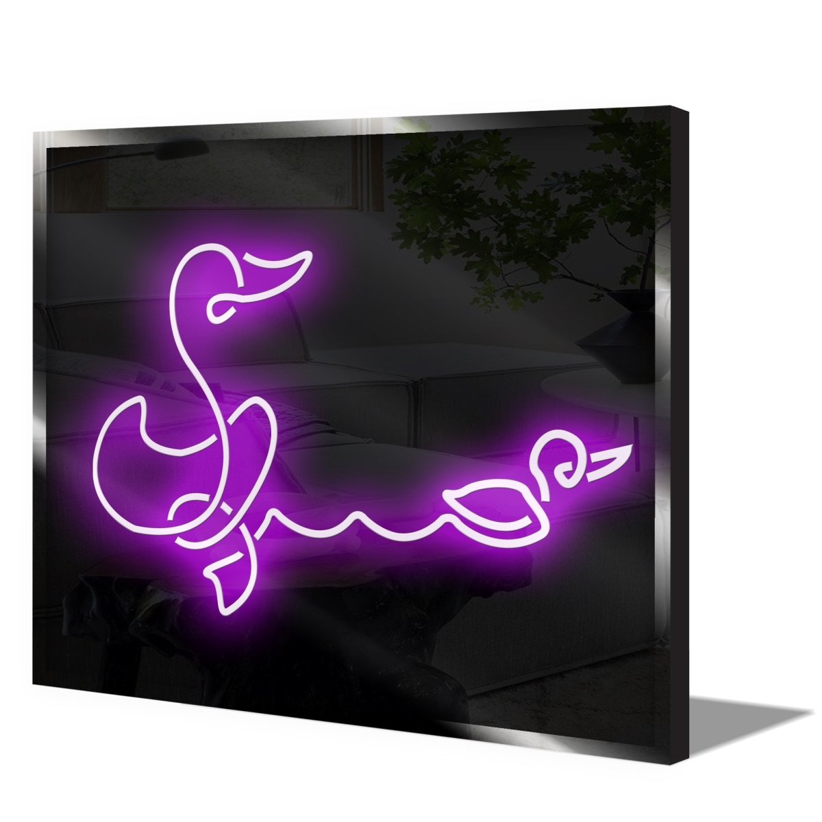 Personalised LED Neon Sign DUCKNDUCKLING - ScentiMelti Home Fragrance, Beauty & Gifts UK