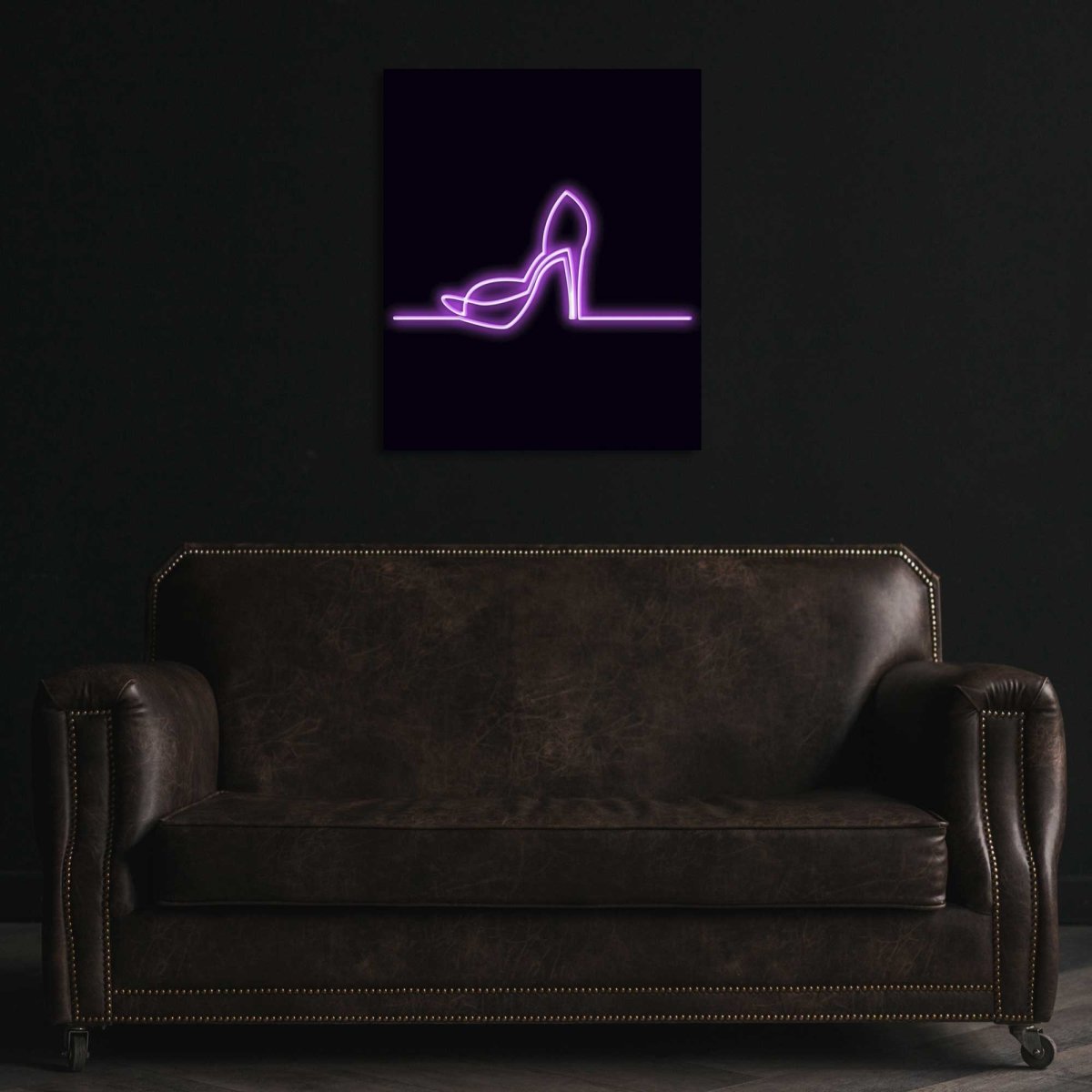 Personalised LED Neon Sign ELEGANT SHOE - ScentiMelti Home Fragrance, Beauty & Gifts UK