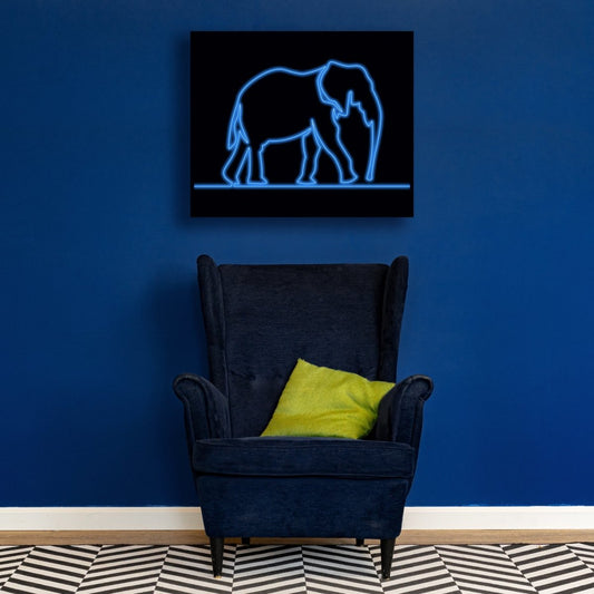 Personalised LED Neon Sign ELEPHANT - ScentiMelti Home Fragrance, Beauty & Gifts UK