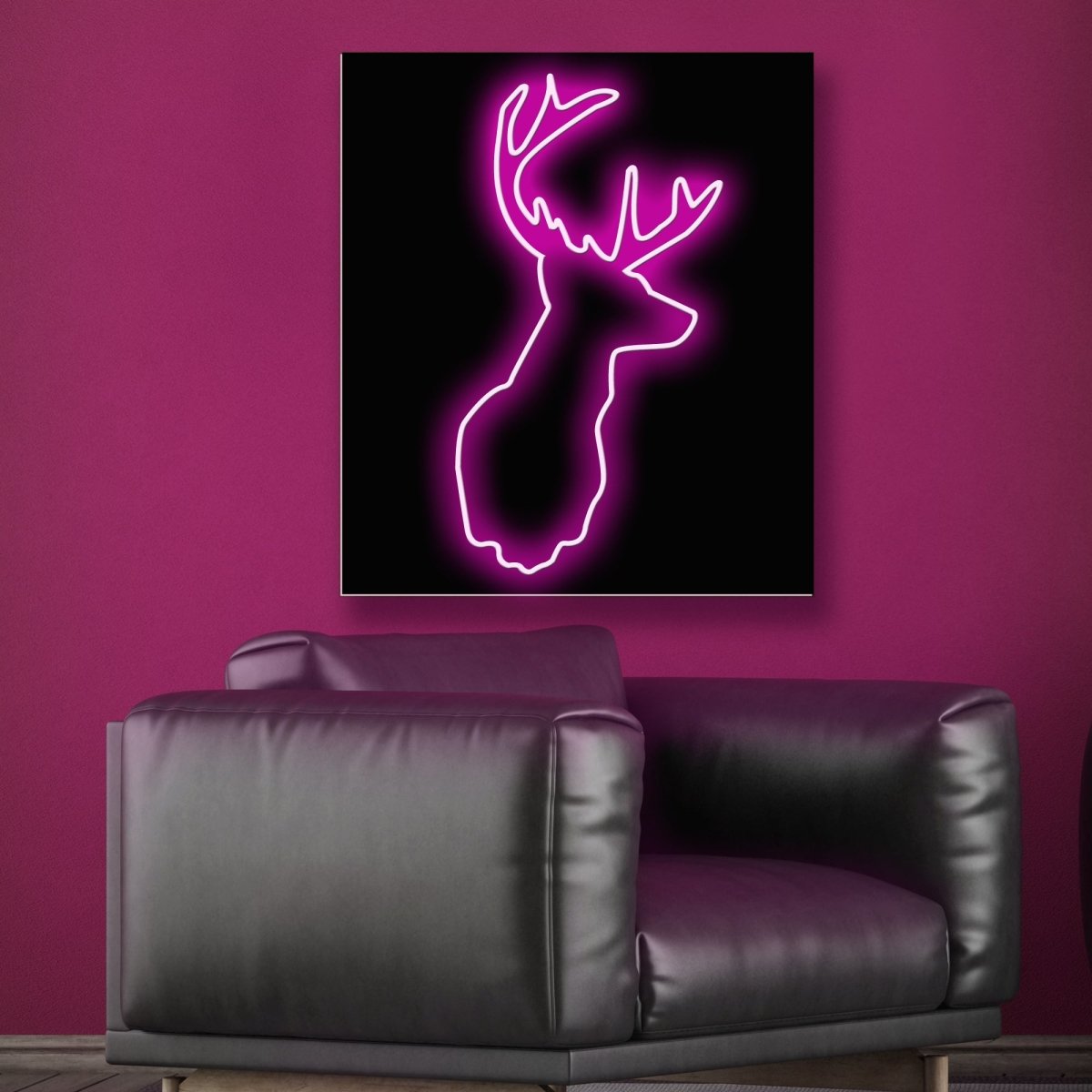 Personalised LED Neon Sign Elk - ScentiMelti Home Fragrance, Beauty & Gifts UK