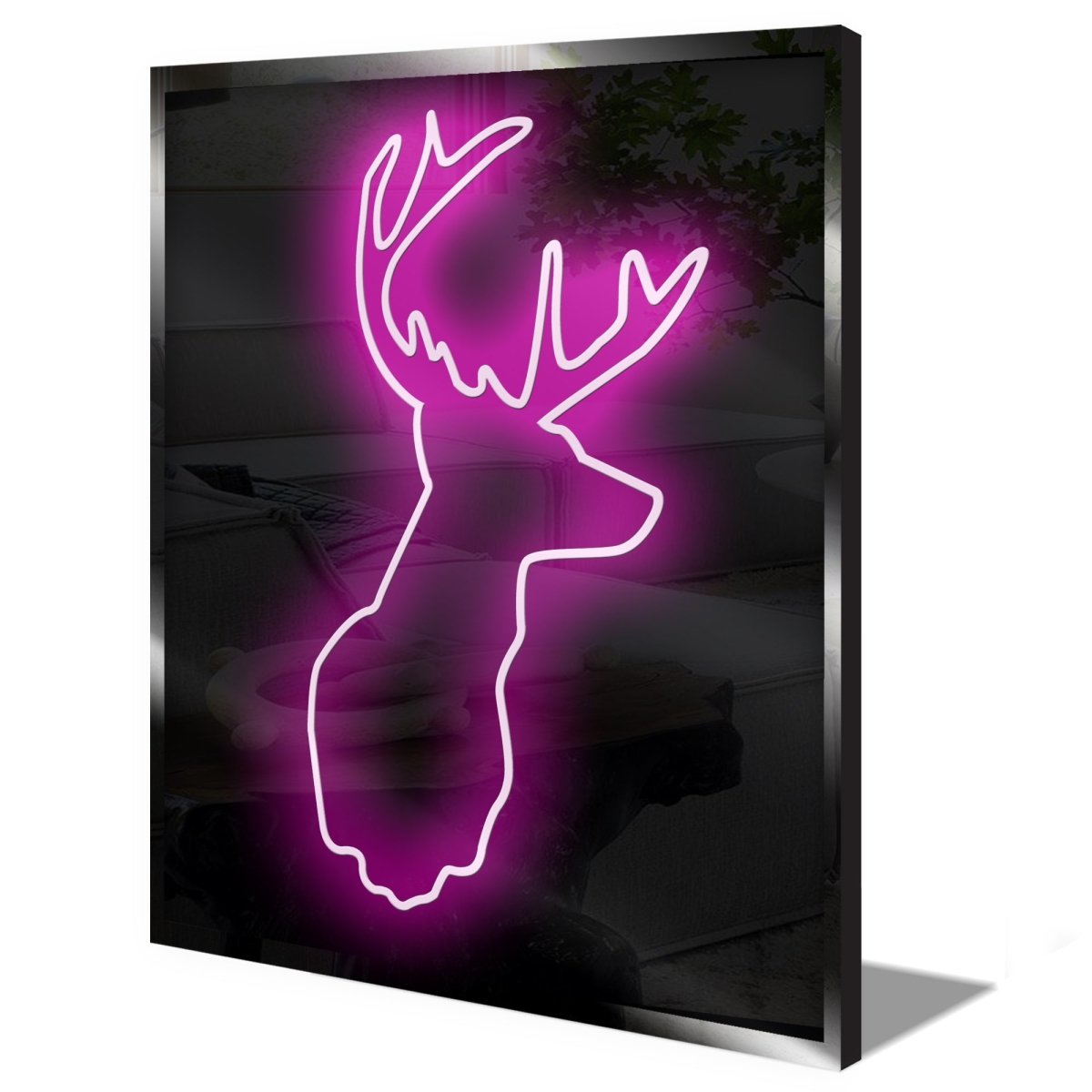 Personalised LED Neon Sign Elk - ScentiMelti Home Fragrance, Beauty & Gifts UK