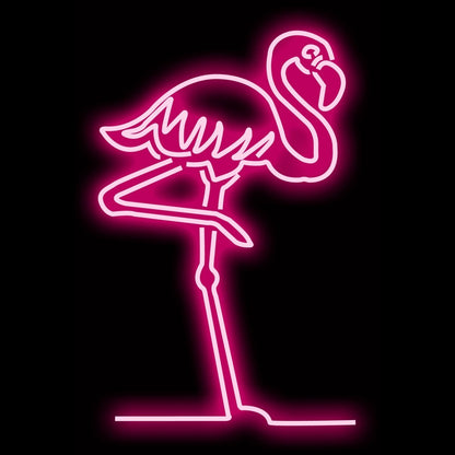 Personalised LED Neon Sign FLAMINGO2 - ScentiMelti Home Fragrance, Beauty & Gifts UK