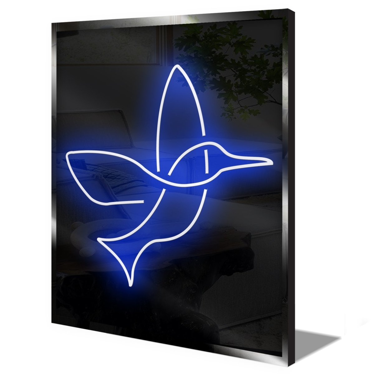 Personalised LED Neon Sign FLIGHT - ScentiMelti Home Fragrance, Beauty & Gifts UK