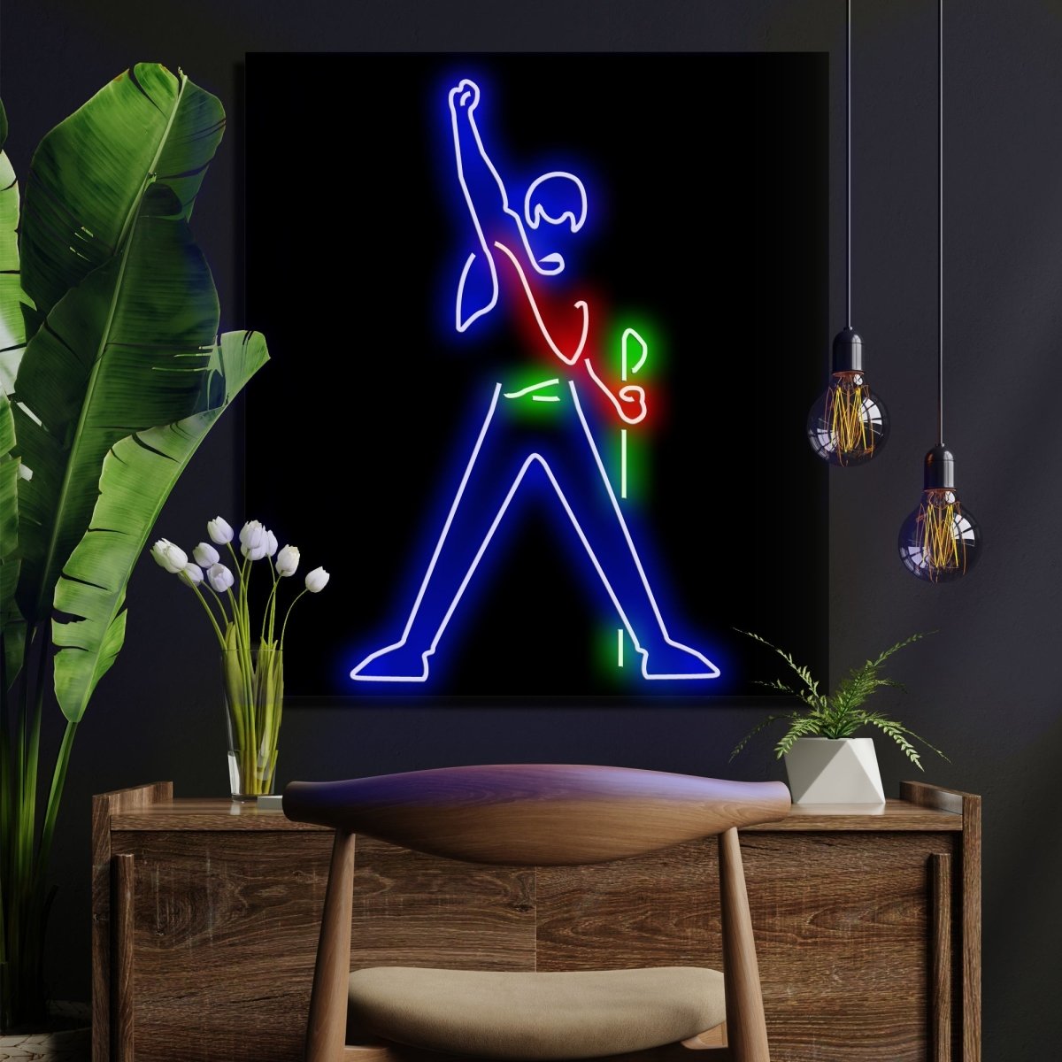 Personalised LED Neon Sign FREDDIE - ScentiMelti Home Fragrance, Beauty & Gifts UK