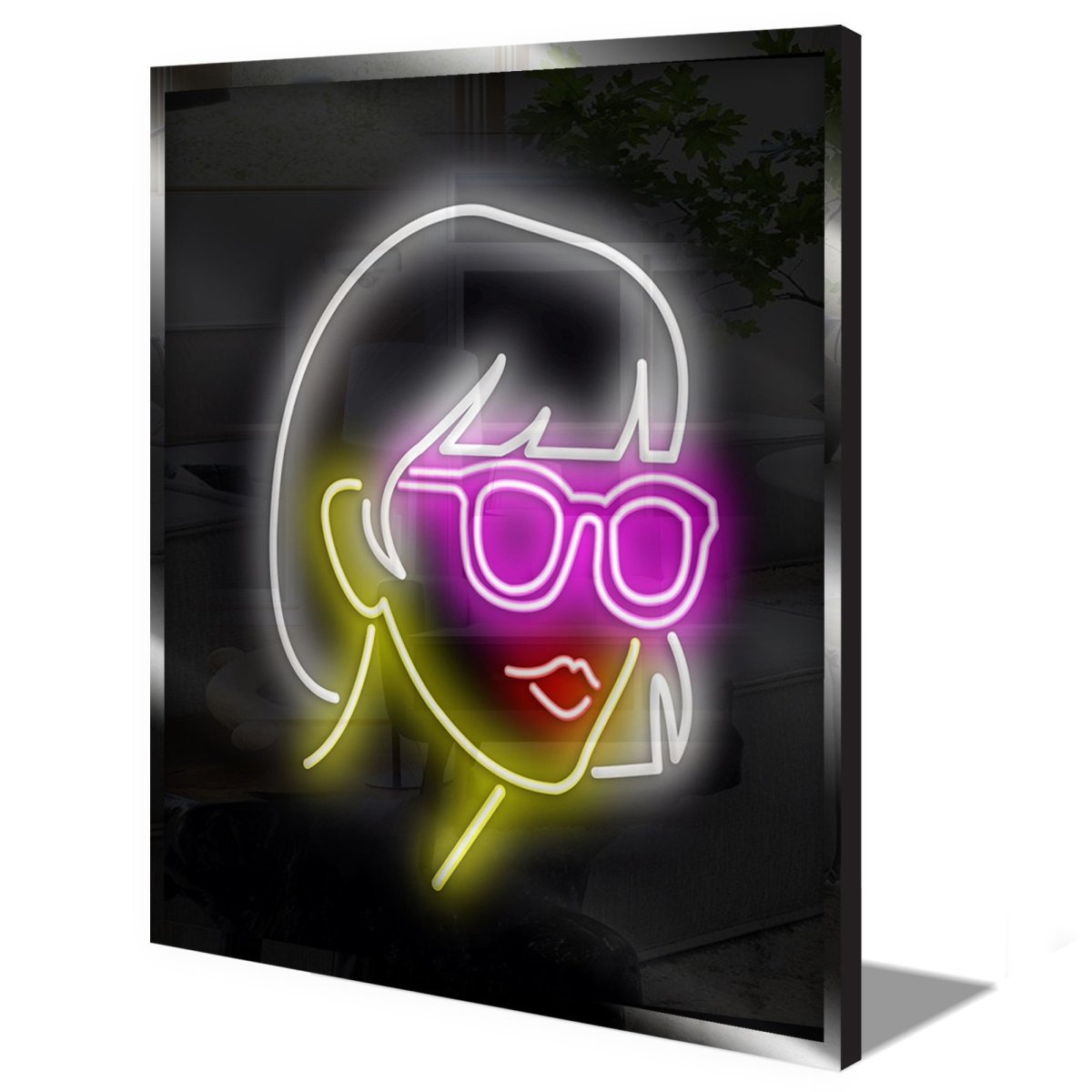 Personalised LED Neon Sign FRINGE WITH SHADES - ScentiMelti Home Fragrance, Beauty & Gifts UK