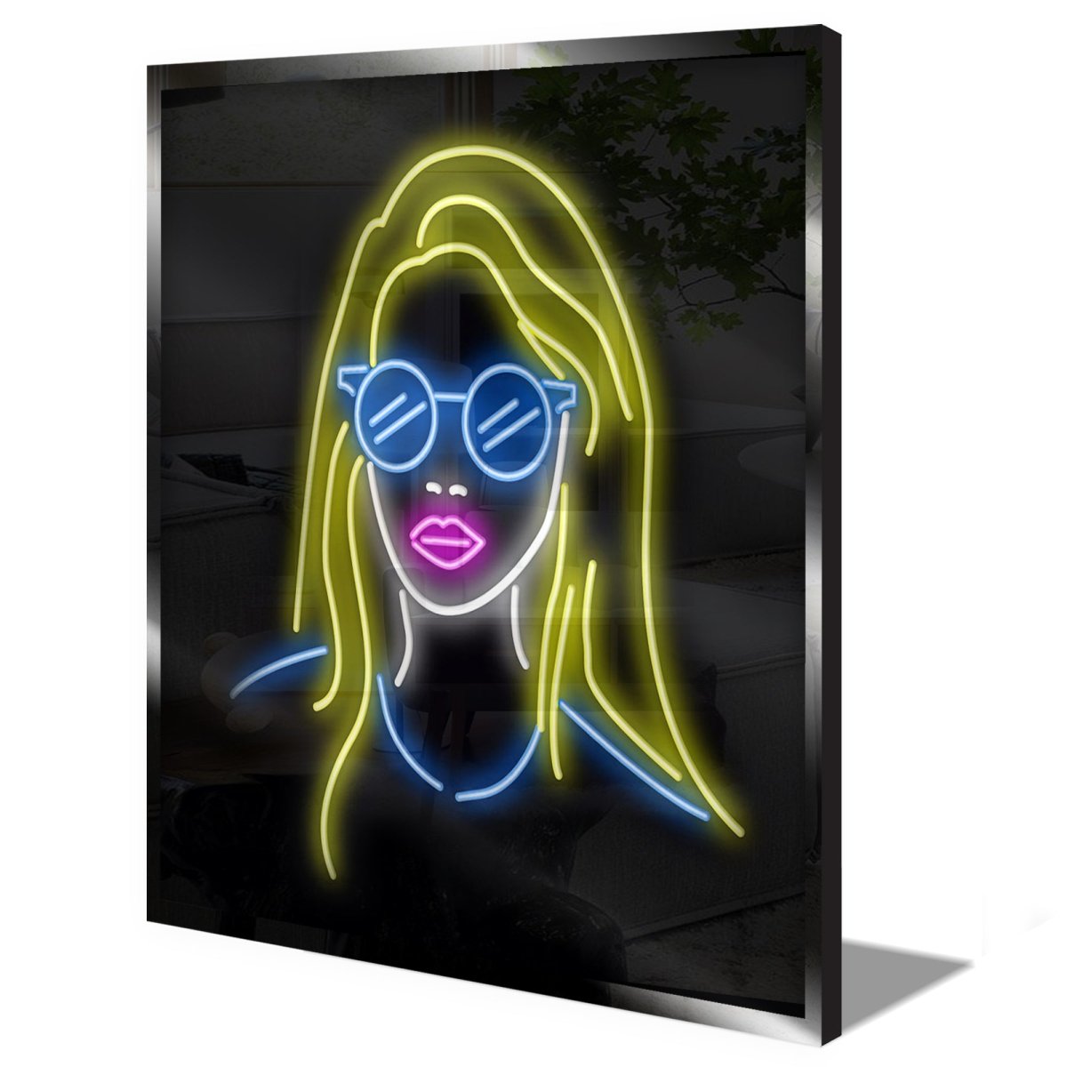 Personalised LED Neon Sign GIRL WITH BLONDE HAIR - ScentiMelti Home Fragrance, Beauty & Gifts UK