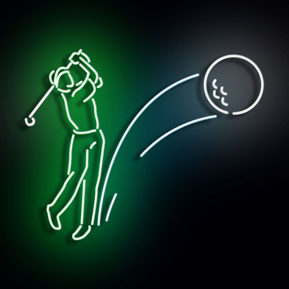 Personalised LED Neon Sign GOLF - ScentiMelti Home Fragrance, Beauty & Gifts UK