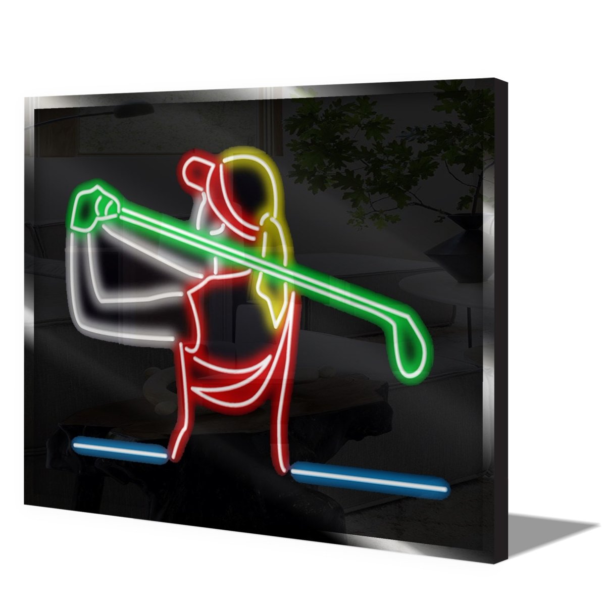 Personalised LED Neon Sign GOLFER - ScentiMelti Home Fragrance, Beauty & Gifts UK