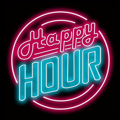 Personalised LED Neon Sign HAPPY HOUR - ScentiMelti Home Fragrance, Beauty & Gifts UK