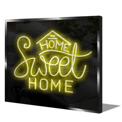 Personalised LED Neon Sign HOME SWEET HOME - ScentiMelti Home Fragrance, Beauty & Gifts UK