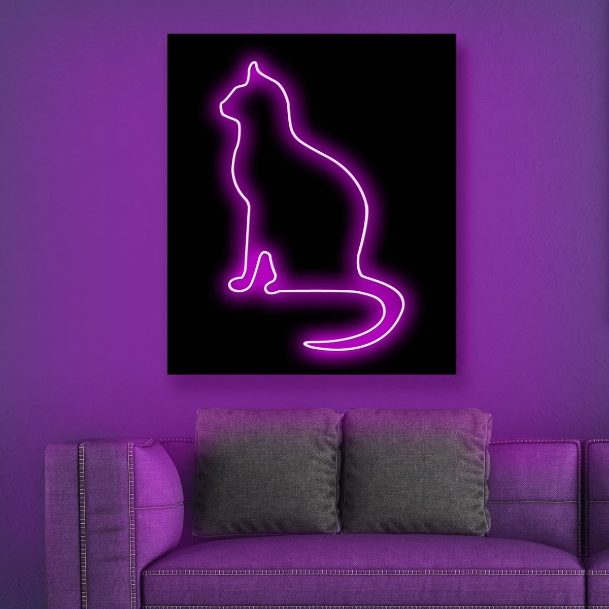 Personalised LED Neon Sign KITTY - ScentiMelti Home Fragrance, Beauty & Gifts UK