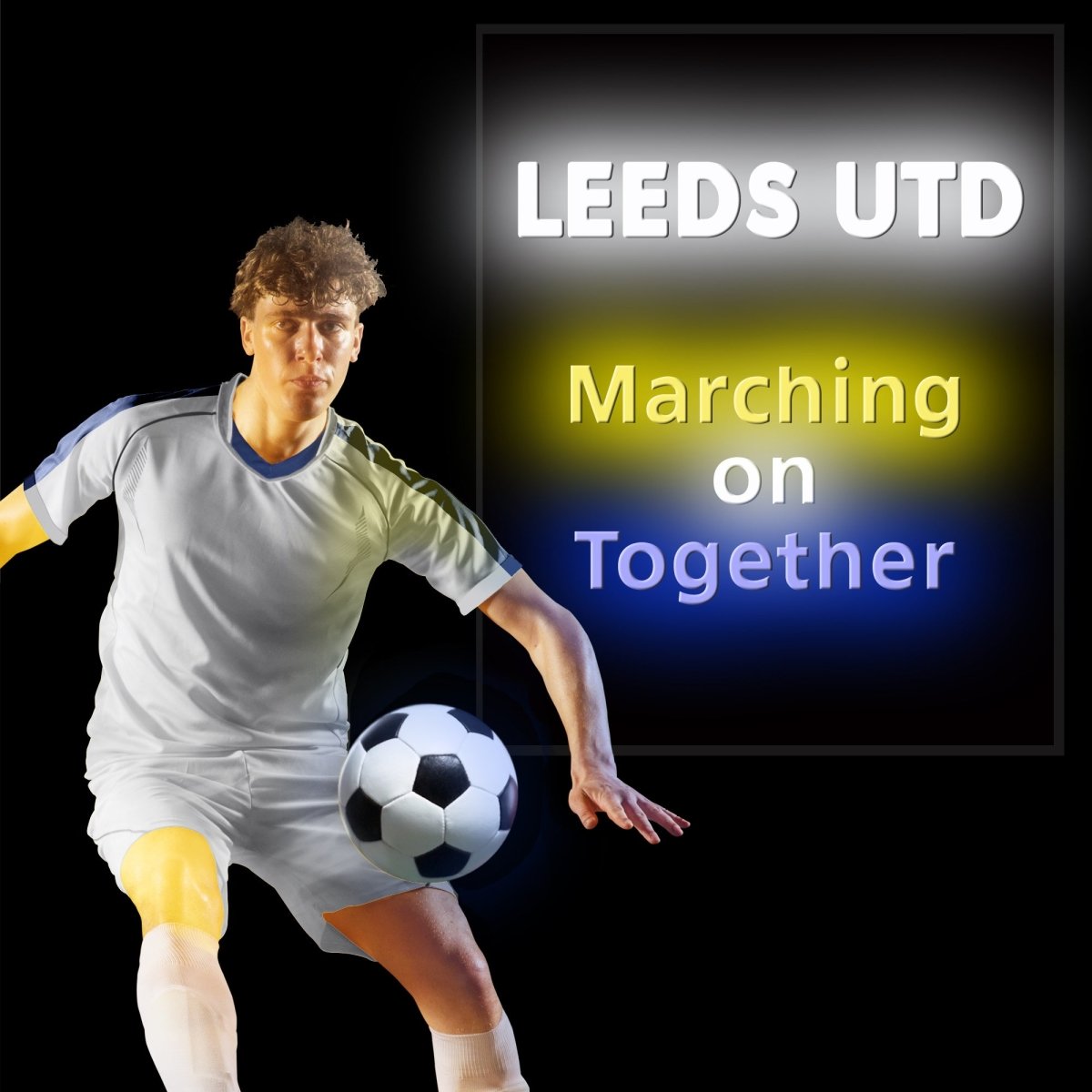 Personalised LED Neon Sign LEEDS UTD - ScentiMelti Home Fragrance, Beauty & Gifts UK