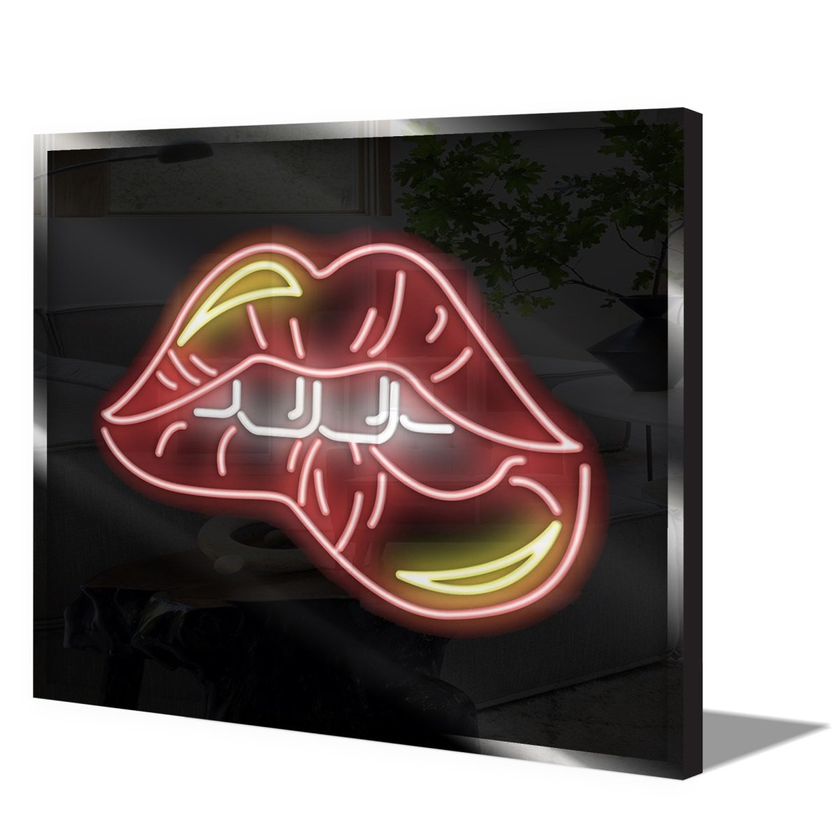 Personalised LED Neon Sign LIPS - ScentiMelti Home Fragrance, Beauty & Gifts UK