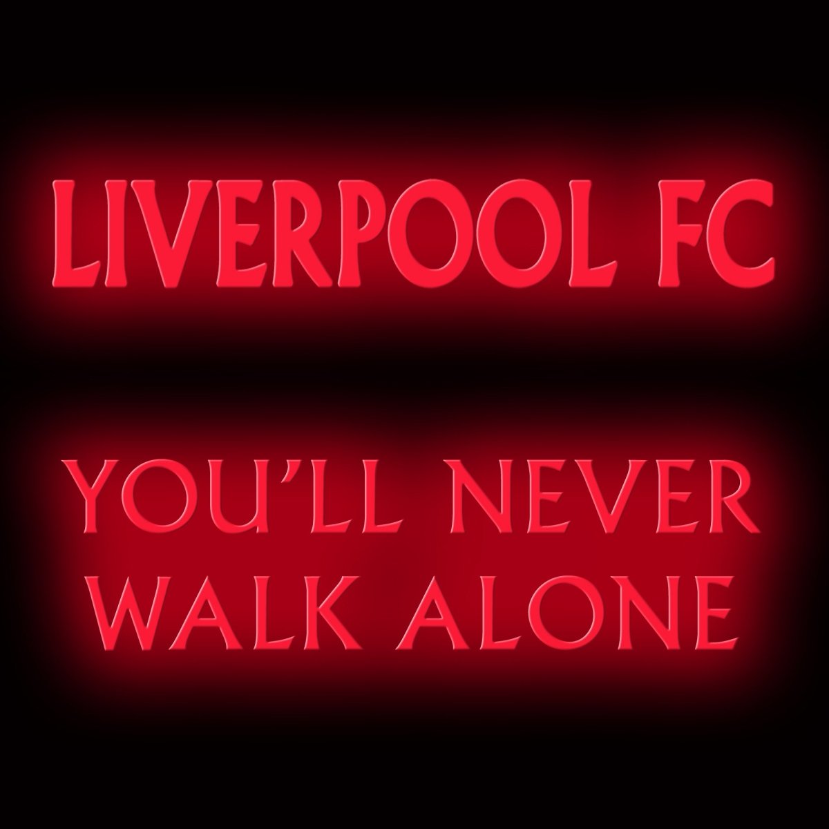 Personalised LED Neon Sign LIVERPOOL FC - ScentiMelti Home Fragrance, Beauty & Gifts UK