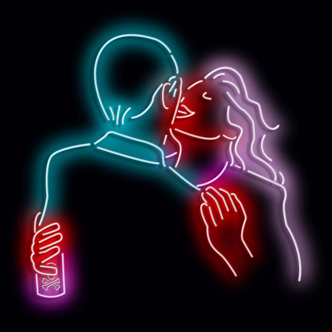 Personalised LED Neon Sign LOVERS - ScentiMelti Home Fragrance, Beauty & Gifts UK