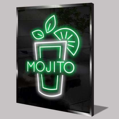 Personalised LED Neon Sign MOJITO - ScentiMelti Home Fragrance, Beauty & Gifts UK