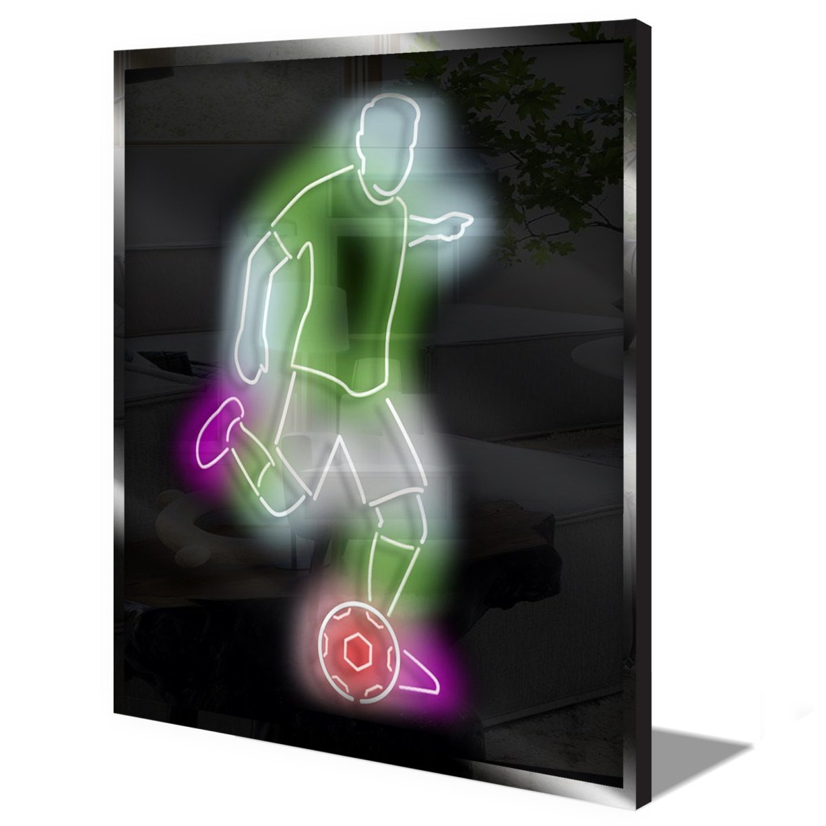 Personalised LED Neon Sign REPUBLIC OF IRELAND FANS - ScentiMelti Home Fragrance, Beauty & Gifts UK