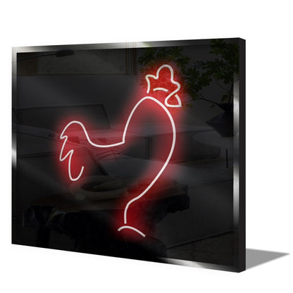 Personalised LED Neon Sign ROOSTER - ScentiMelti Home Fragrance, Beauty & Gifts UK