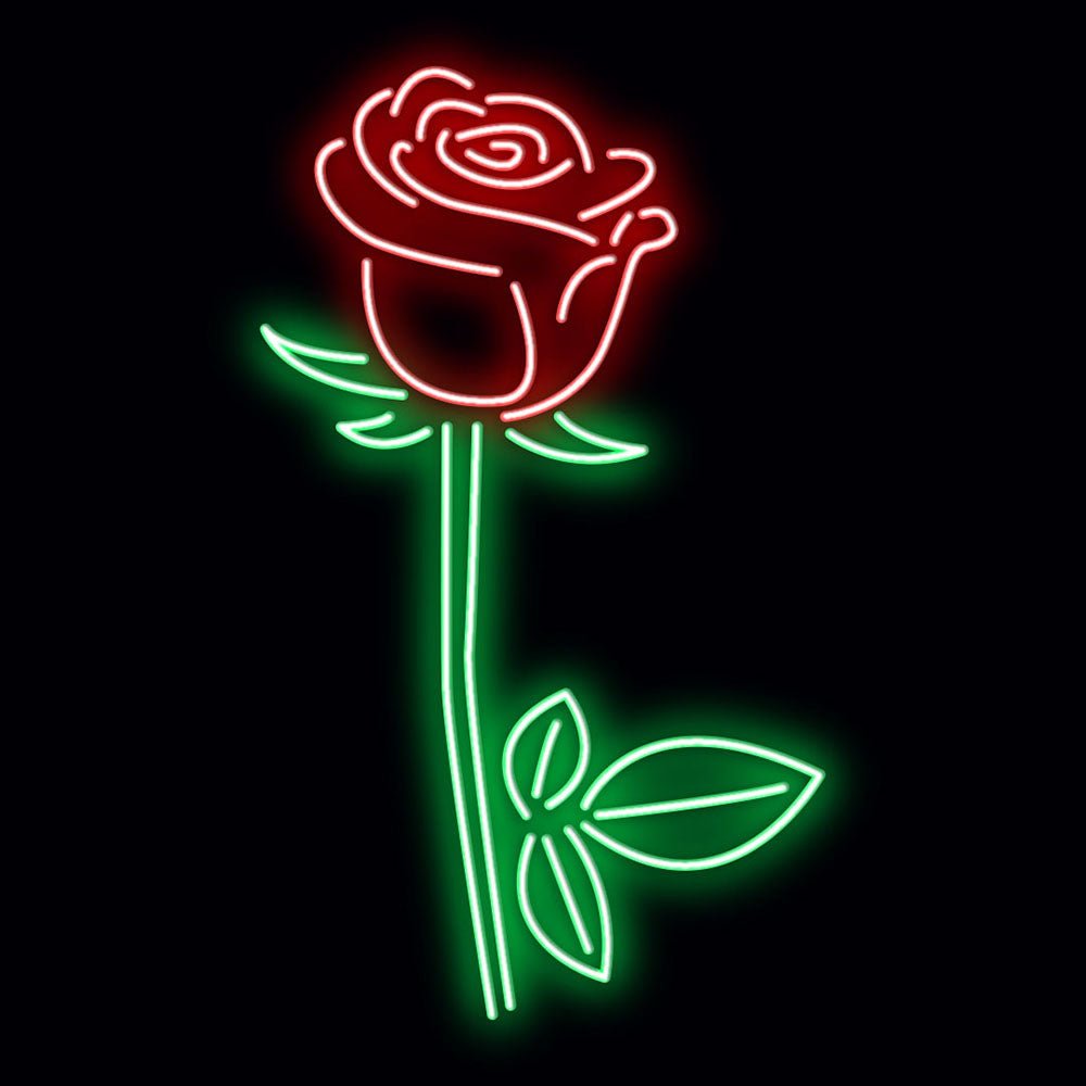 Personalised LED Neon Sign ROSE - ScentiMelti Home Fragrance, Beauty & Gifts UK