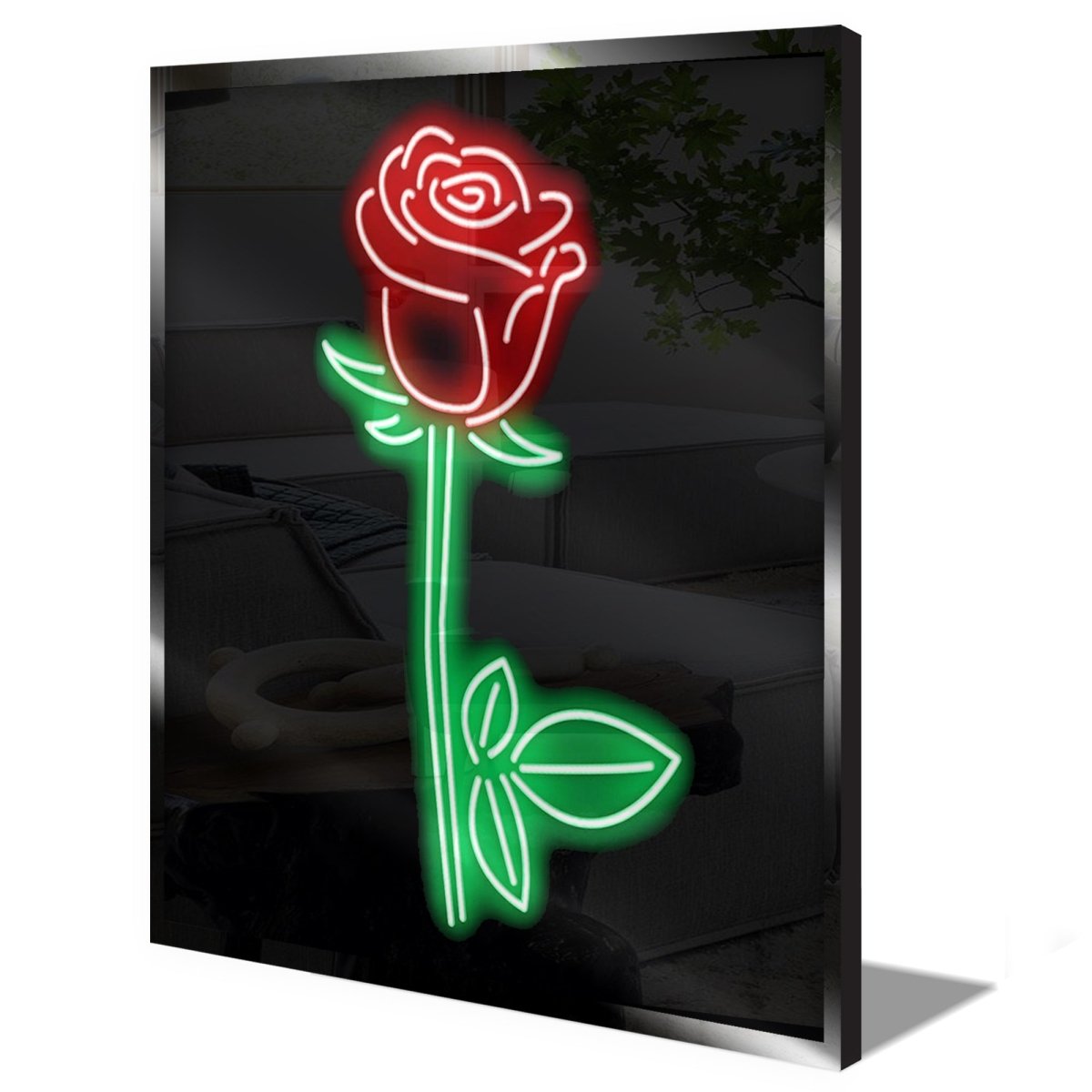 Personalised LED Neon Sign ROSE - ScentiMelti Home Fragrance, Beauty & Gifts UK