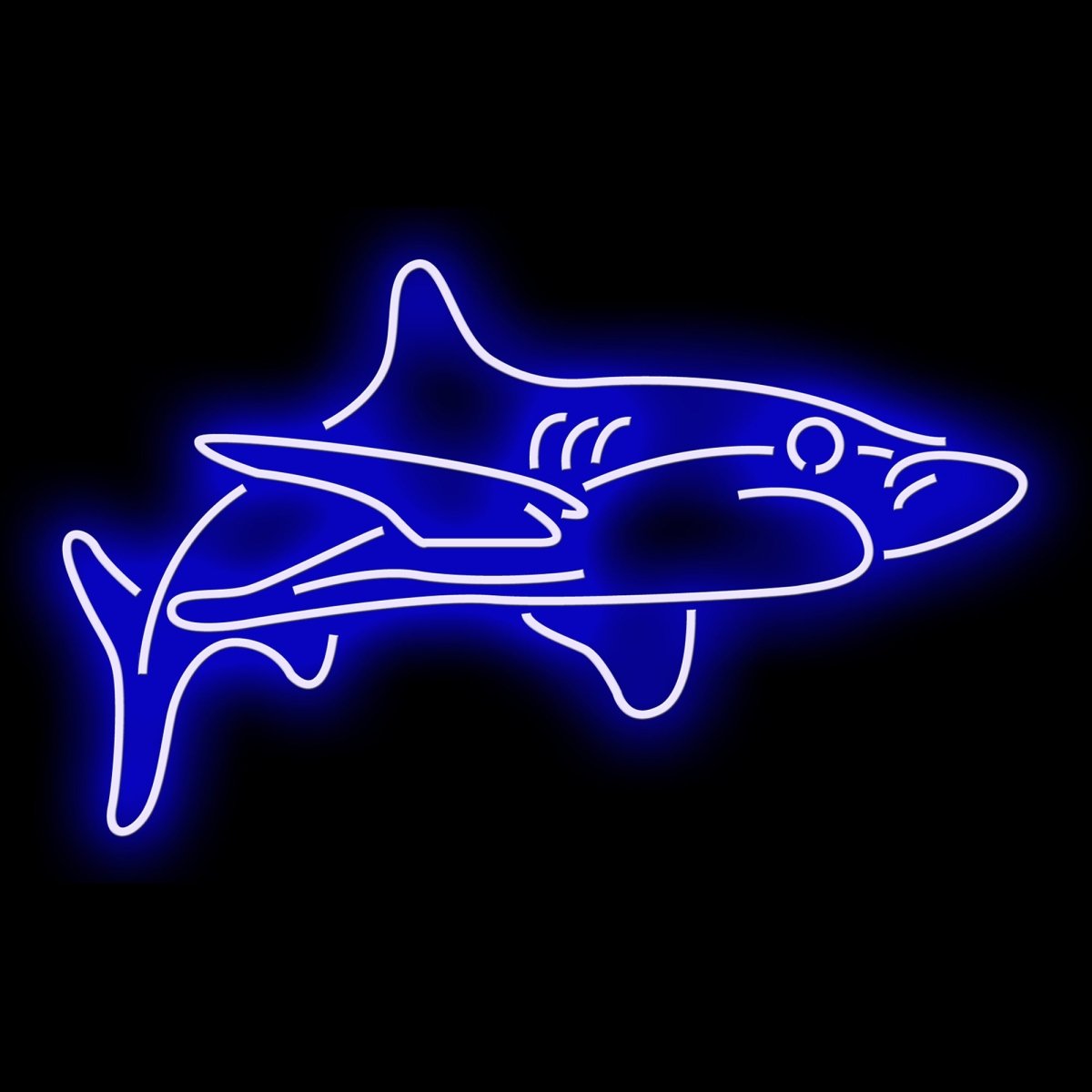 Personalised LED Neon Sign SHARK - ScentiMelti Home Fragrance, Beauty & Gifts UK