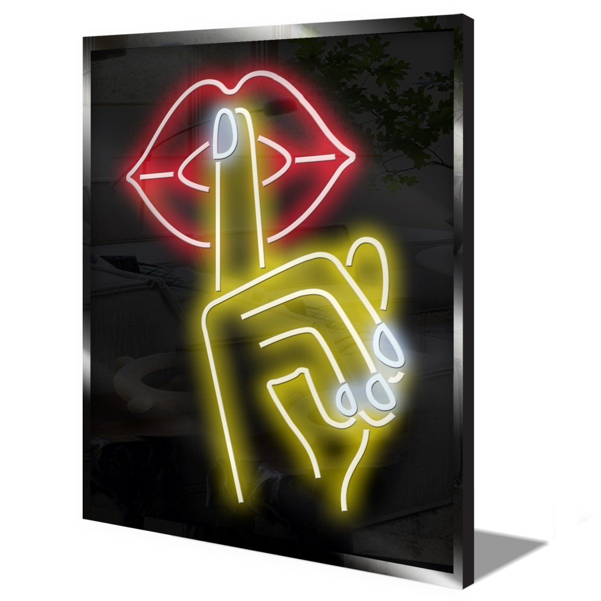 Personalised LED Neon Sign SHHHH 2 - ScentiMelti Home Fragrance, Beauty & Gifts UK