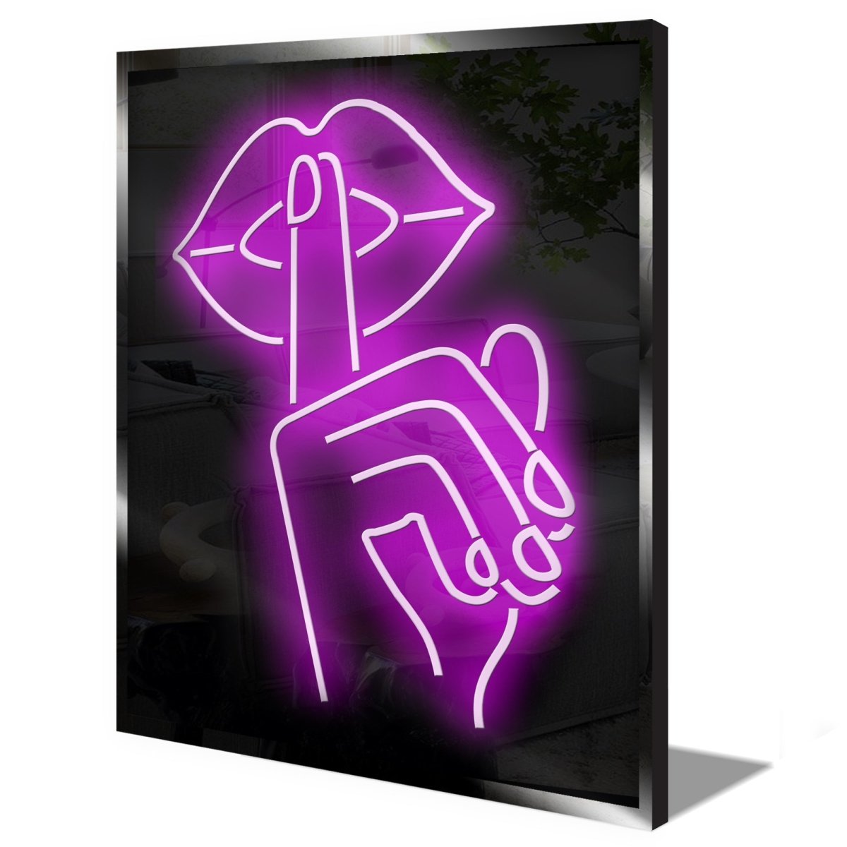 Personalised LED Neon Sign SHHHH - ScentiMelti Home Fragrance, Beauty & Gifts UK