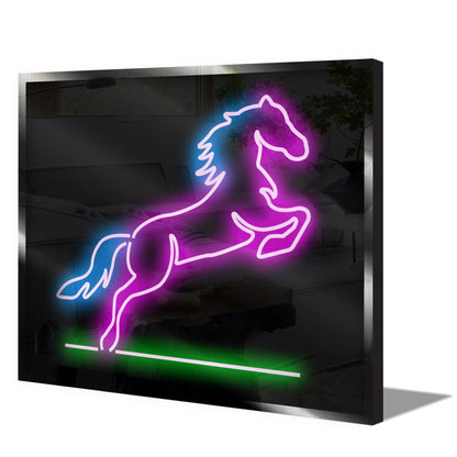 Personalised LED Neon Sign STALLION - ScentiMelti Home Fragrance, Beauty & Gifts UK