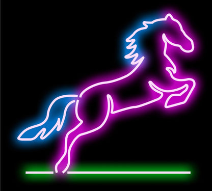 Personalised LED Neon Sign STALLION - ScentiMelti Home Fragrance, Beauty & Gifts UK