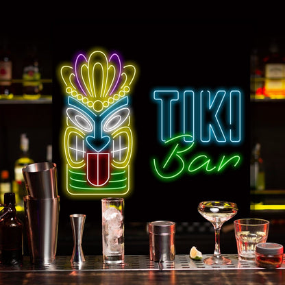 Personalised LED Neon Sign TIKI BAR - ScentiMelti Home Fragrance, Beauty & Gifts UK