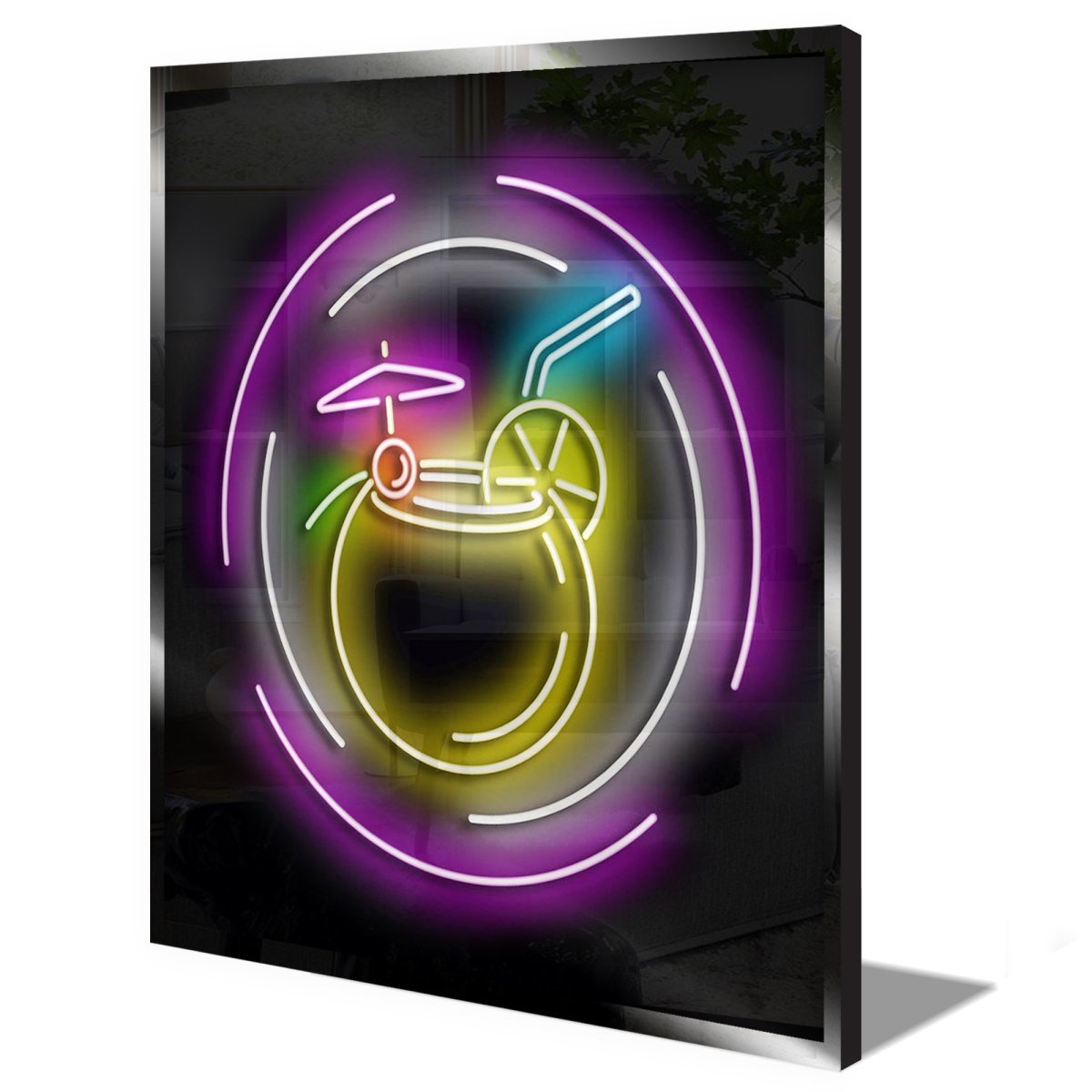 Personalised LED Neon Sign TROPICAL COCKTAIL - ScentiMelti Home Fragrance, Beauty & Gifts UK