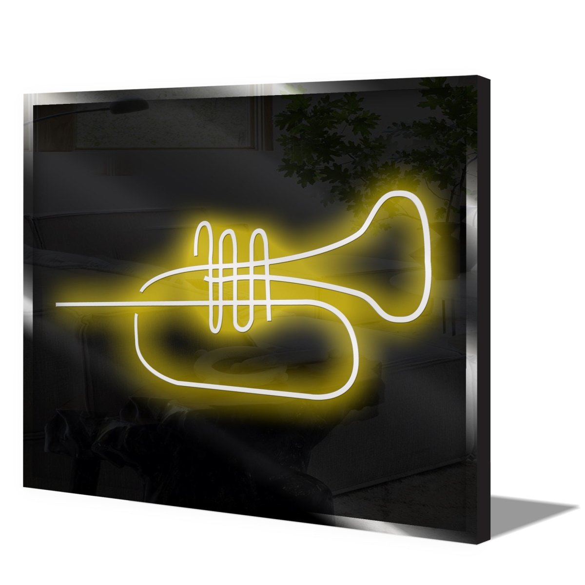 Personalised LED Neon Sign TRUMPET - ScentiMelti Home Fragrance, Beauty & Gifts UK