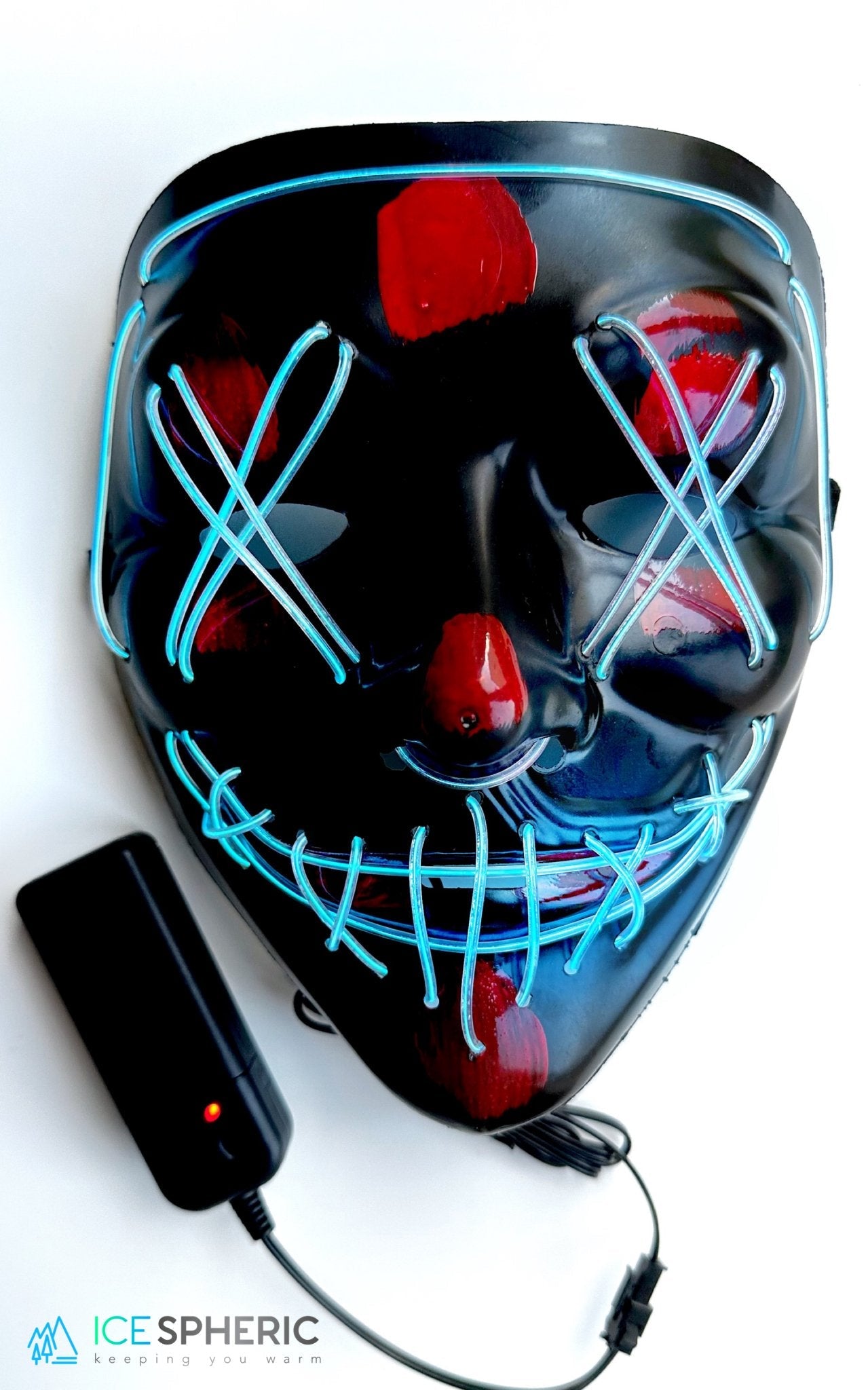 LED The Purge Neon Halloween Mask - ScentiMelti Home Fragrance, Beauty & Gifts UK