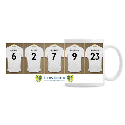 Leeds United Football Club Dressing Room Mug - ScentiMelti Home Fragrance, Beauty & Gifts UK