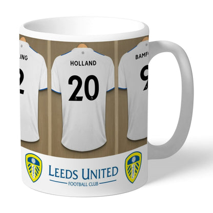 Leeds United Football Club Dressing Room Mug - ScentiMelti Home Fragrance, Beauty & Gifts UK