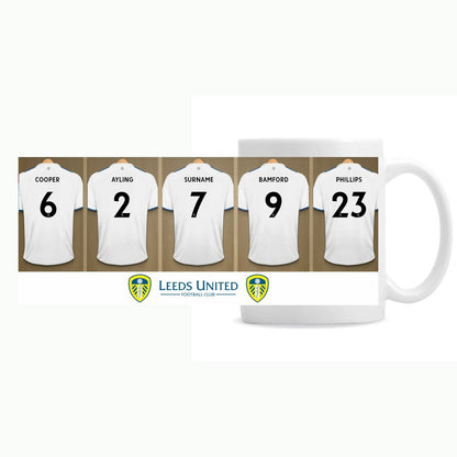 Leeds United Football Club Dressing Room Mug - ScentiMelti Home Fragrance, Beauty & Gifts UK