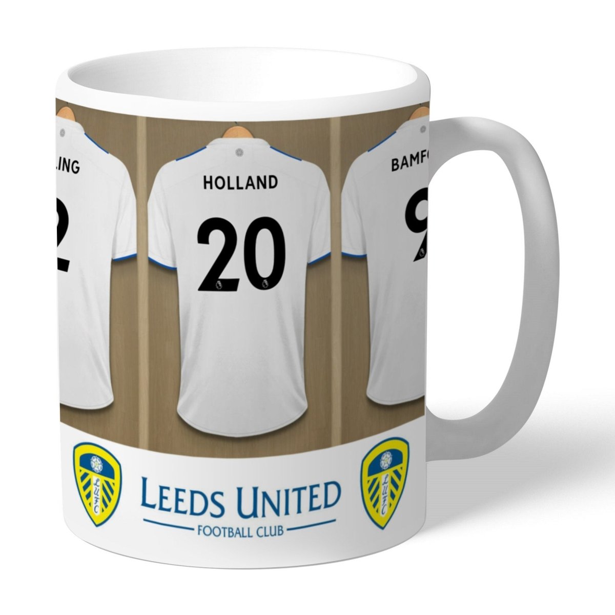 Leeds United Football Club Dressing Room Mug - ScentiMelti Home Fragrance, Beauty & Gifts UK