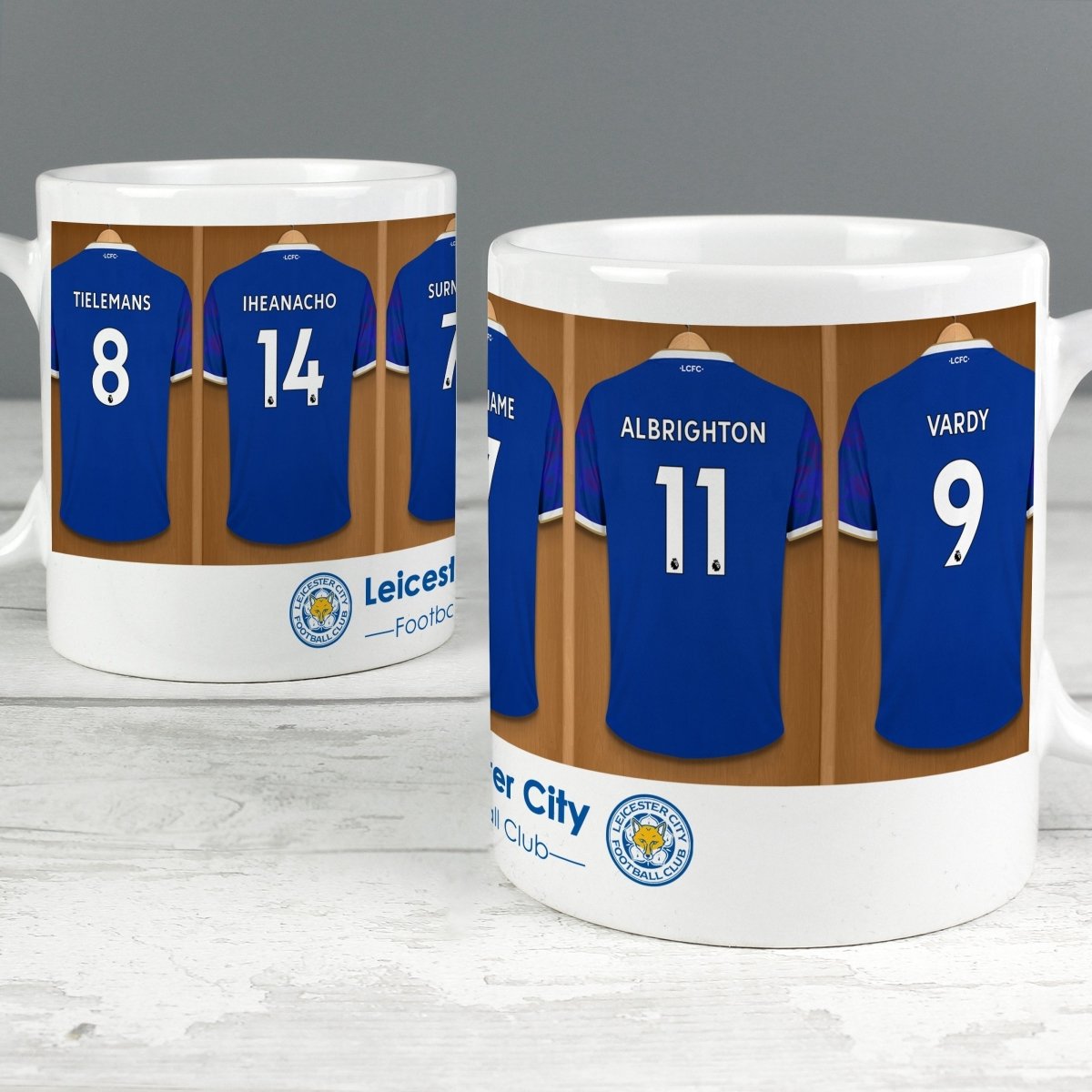 Leicester City Football Club Dressing Room Mug - ScentiMelti Home Fragrance, Beauty & Gifts UK